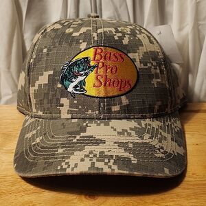 Bass Pro Shops Digital Camouflage Sliderback Camo Hat - New